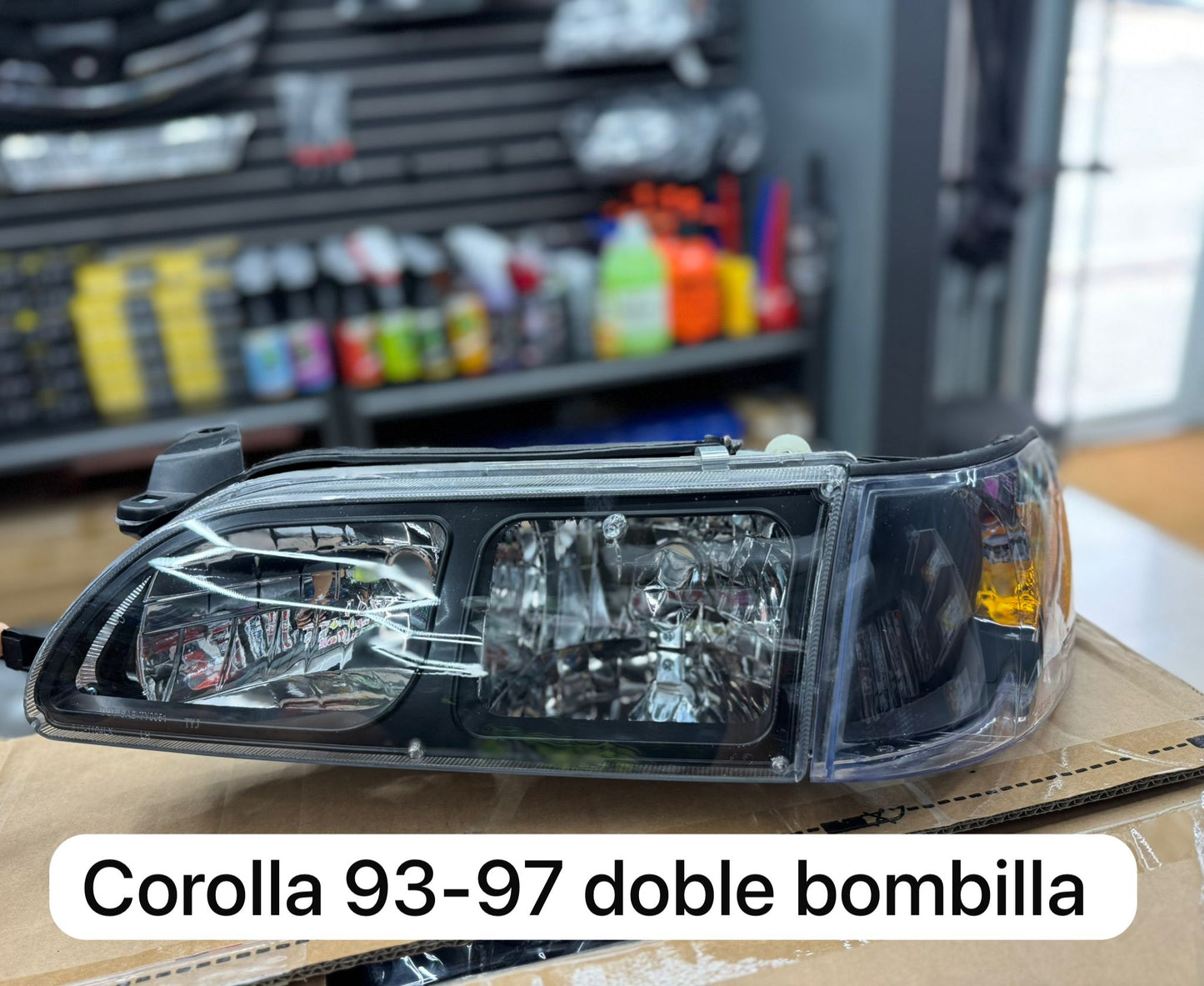 Focos Corolla 93-97 doble bombilla