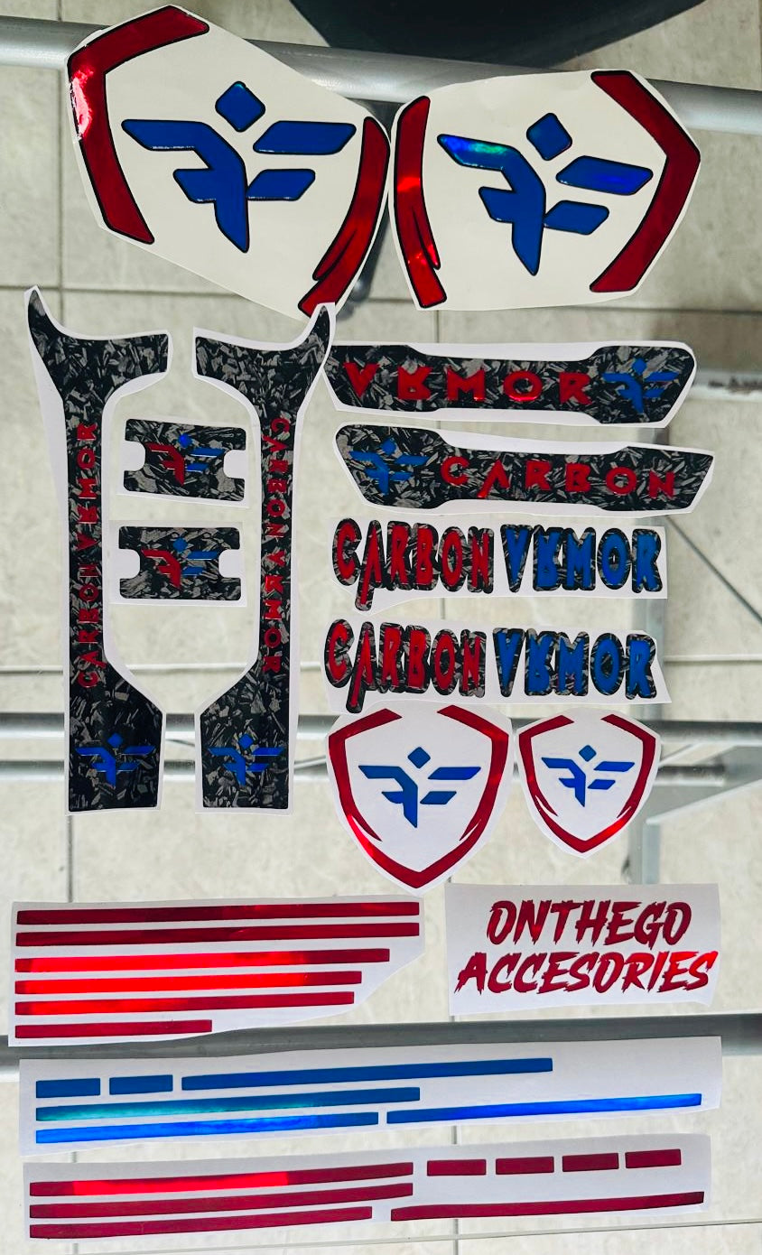 Gráficas Carbón Armor Zuma/Chuma 2022-2024
