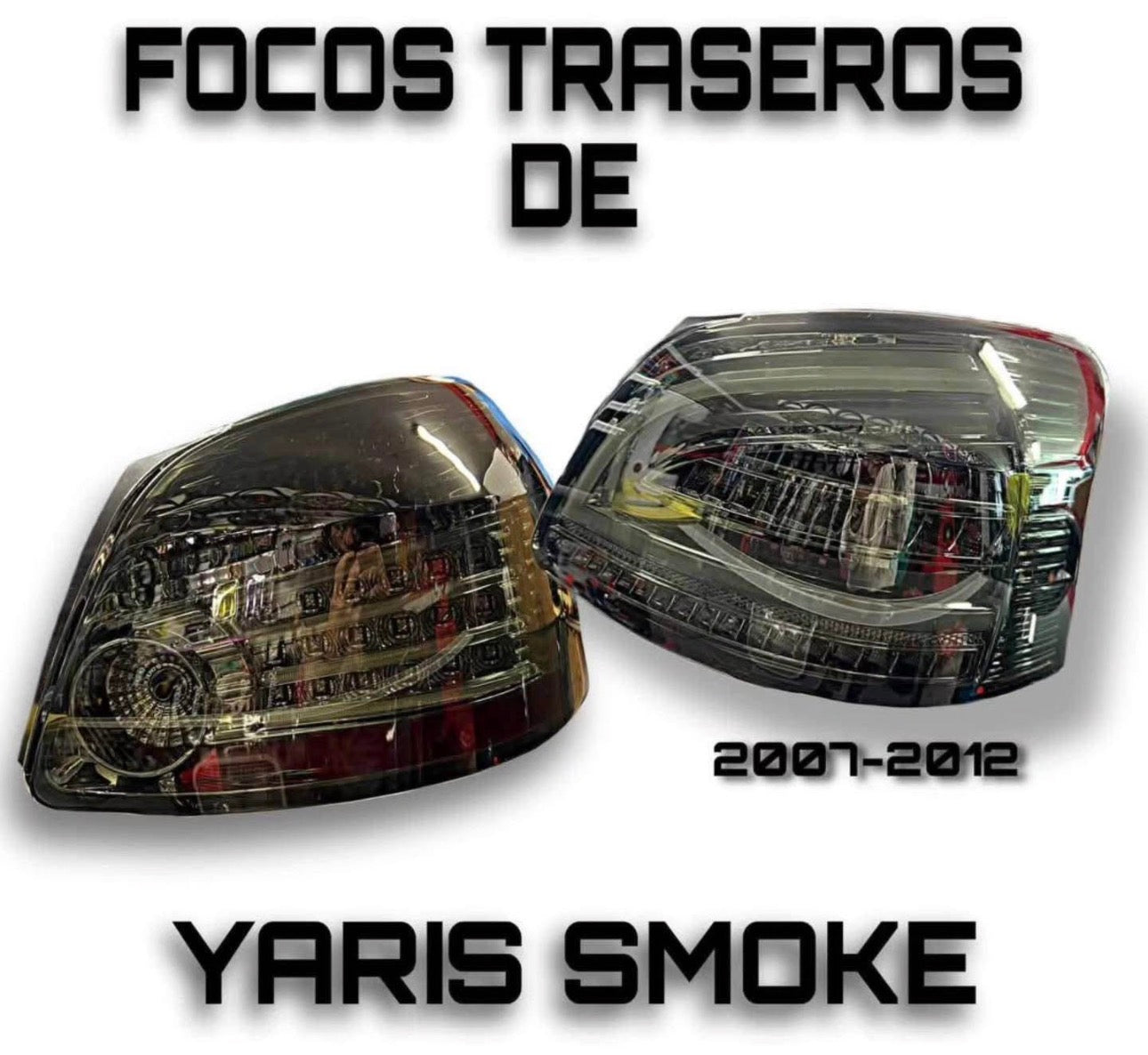 Focos traseros Yaris sedan Smoke 07-12