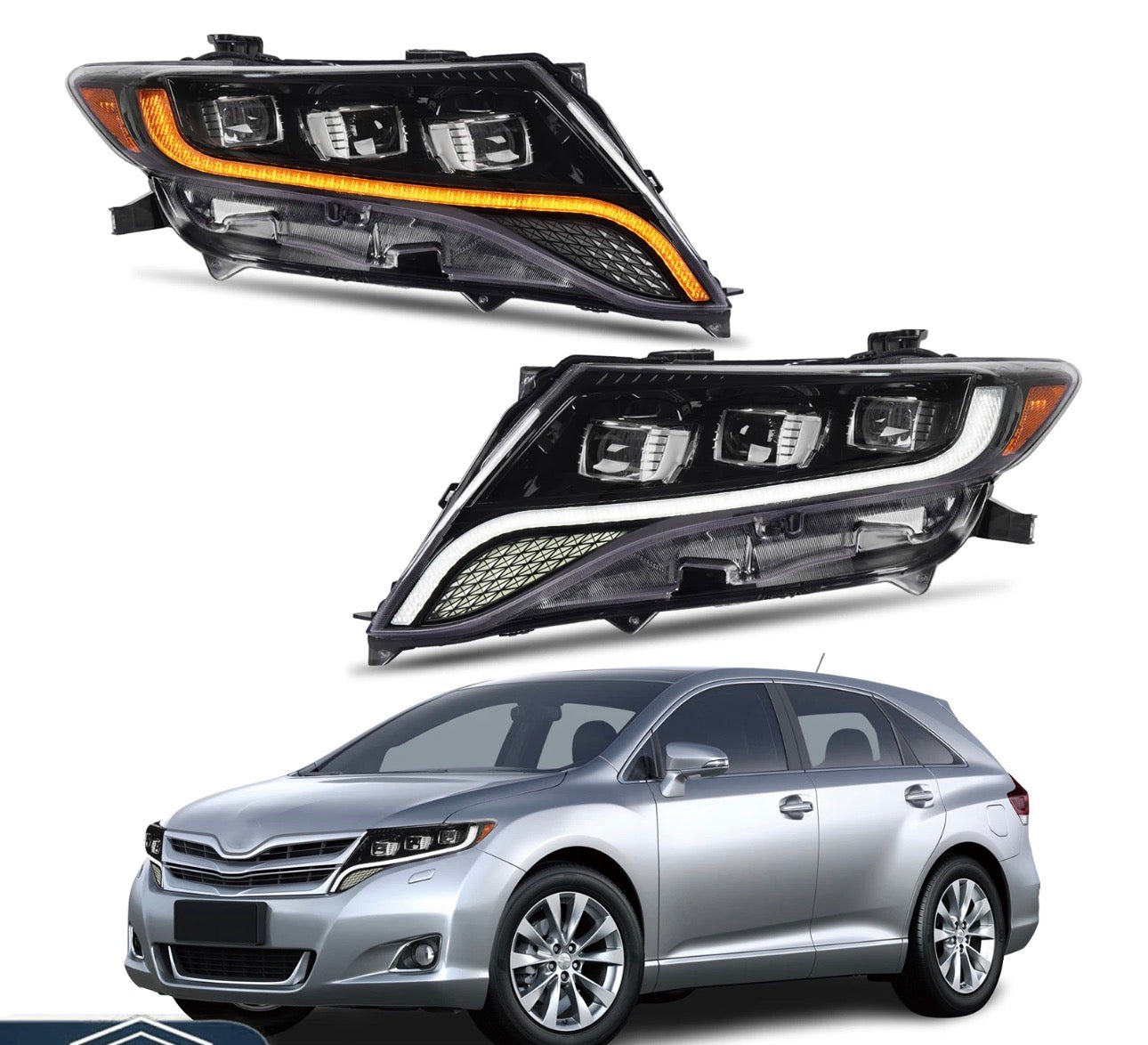 Focos 3 Lupas Venza