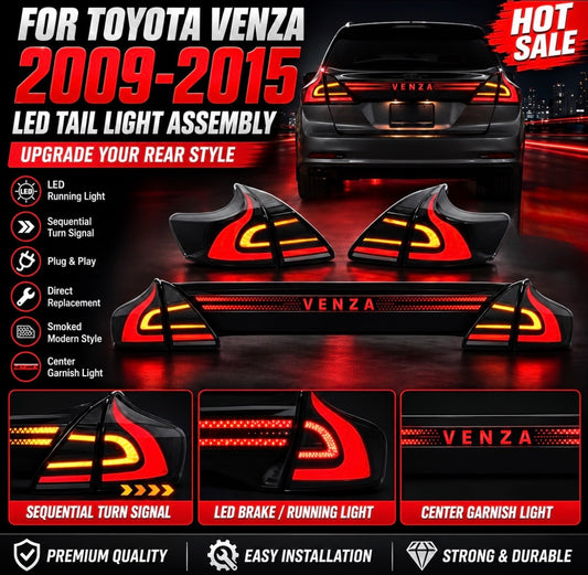 Focos traseros y Backlight Venza